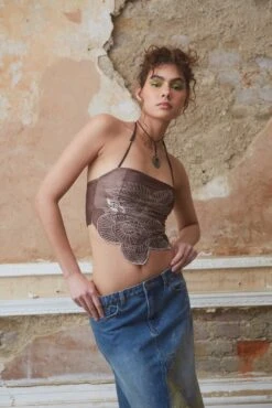 Jaded London Rebirth Embroidered Corset