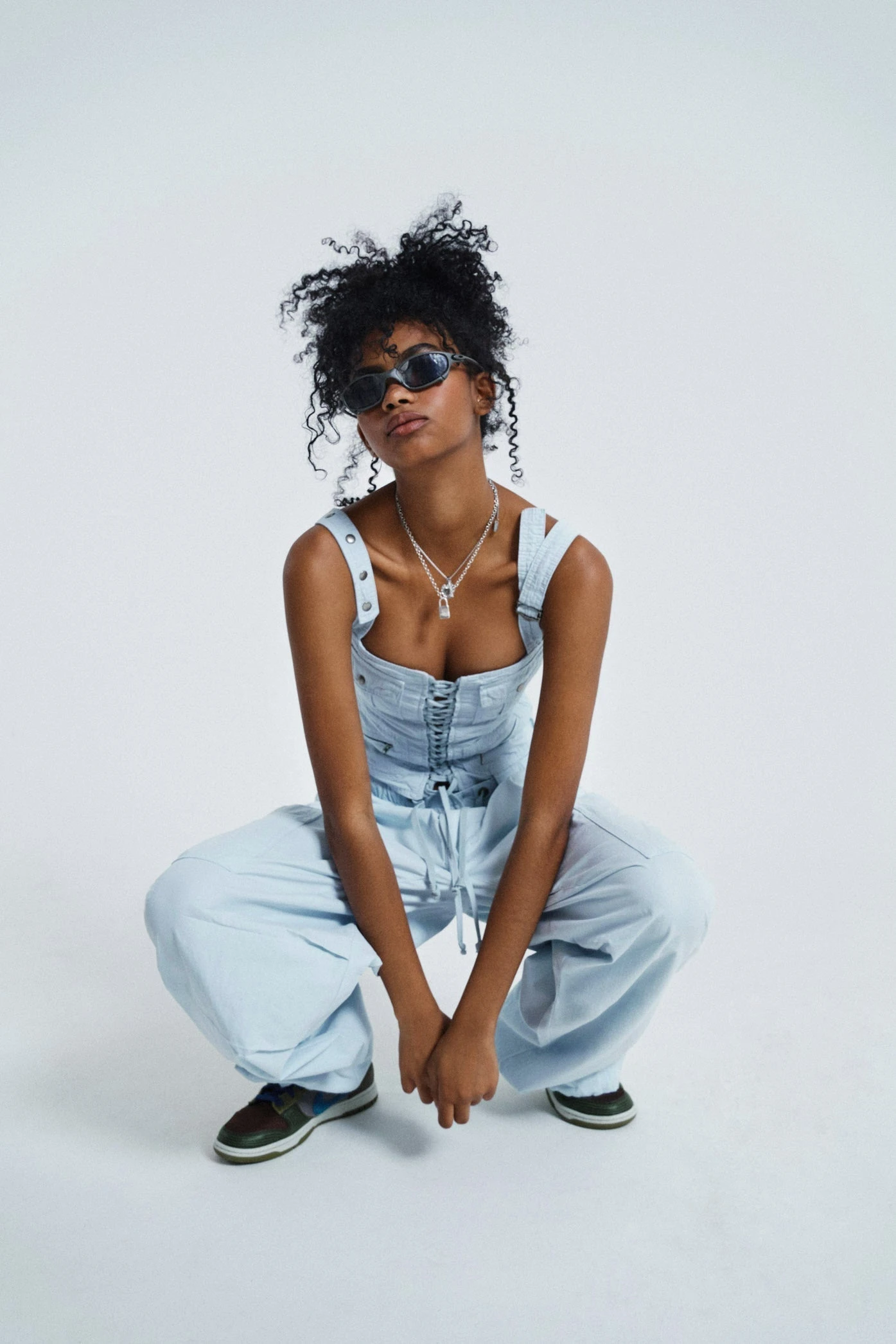 Jaded London Powder Blue Cargo Corset 6 Jaded London Powder Blue Cargo Corset - Image 4