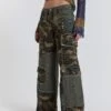 Jaded London Magna Camo Distressed Patchwork Jeans -JADEDLDN Sales JWT3447 1128