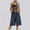 Jaded London Coltraine Tailored Wide Leg Shorts 2 Jaded London Coltraine Tailored Wide Leg Shorts -JADEDLDN Sales JWT3447 21051 2
