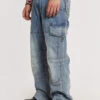 Blue Millennium Cargo Jeans -JADEDLDN Sales MENS CRUSUH01502