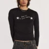 Movie Star Long Sleeve Top 1 Movie Star Long Sleeve Top -JADEDLDN Sales MENS CRUSUH0748