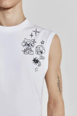 Stars And Spikes Tank -JADEDLDN Sales MENS23 30424