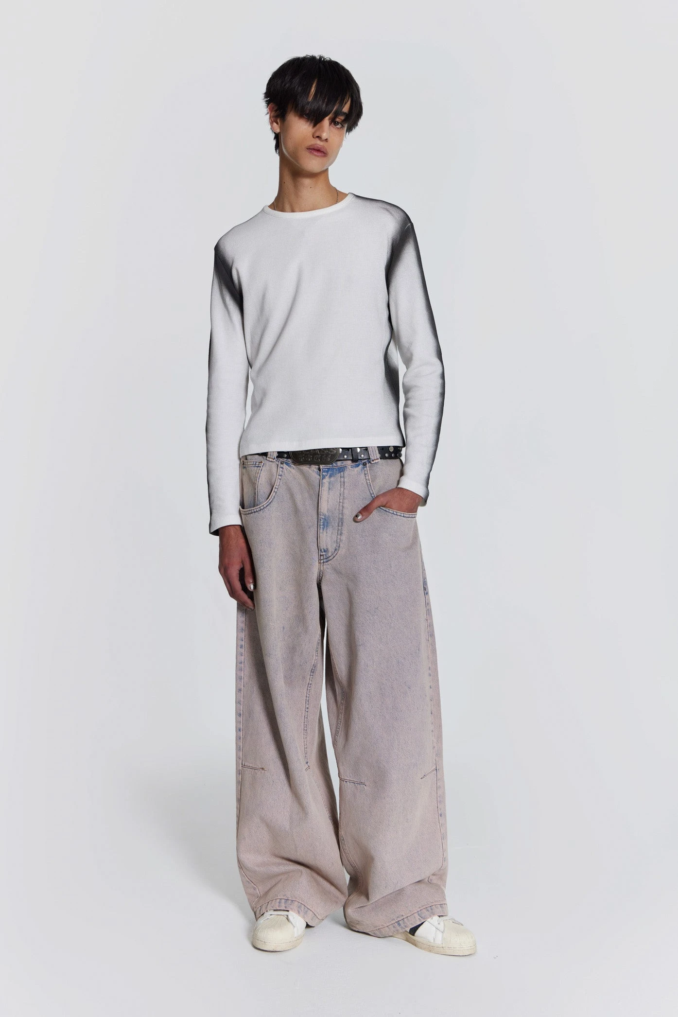 Pink Wash Acid Colossus Baggy Jeans 5 Pink Wash Acid Colossus Baggy Jeans - Image 3