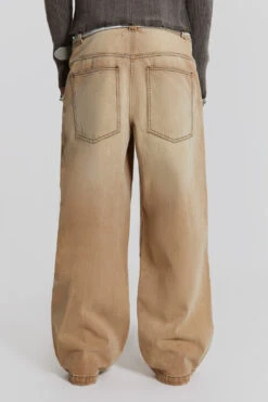 Sand Colossus Baggy Jeans -JADEDLDN Sales MENSSPRINGEDIT2835