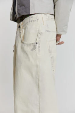 Dirty White Colossus Baggy Jeans -JADEDLDN Sales MENSSPRINGEDIT2906
