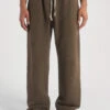 NTRLS Mocha Relaxed Joggers -JADEDLDN Sales NTRLSECOM0158