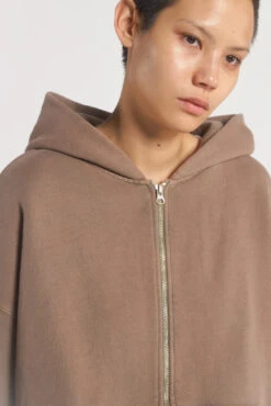 NTRLS Clay Oversized Zip Through Hoodie -JADEDLDN Sales NTRLSECOM0536
