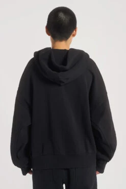 NTRLS Dust Black Oversized Zip Through Hoodie 14 NTRLS Dust Black Oversized Zip Through Hoodie -JADEDLDN Sales NTRLSECOM1834