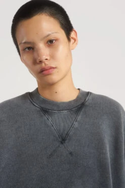 NTRLS Chrome Grey Crew Neck Sweatshirt 20 NTRLS Chrome Grey Crew Neck Sweatshirt -JADEDLDN Sales NTRLSECOM2219