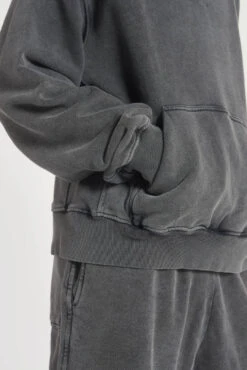 NTRLS Chrome Grey Oversized Hoodie -JADEDLDN Sales NTRLSECOM2563