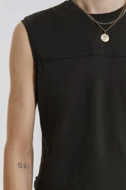 Khaki Slub Tank -JADEDLDN Sales RESHOOTSAGAIN03481