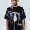 Radiation T-Shirt -JADEDLDN Sales RIBCAGETSHIRT1