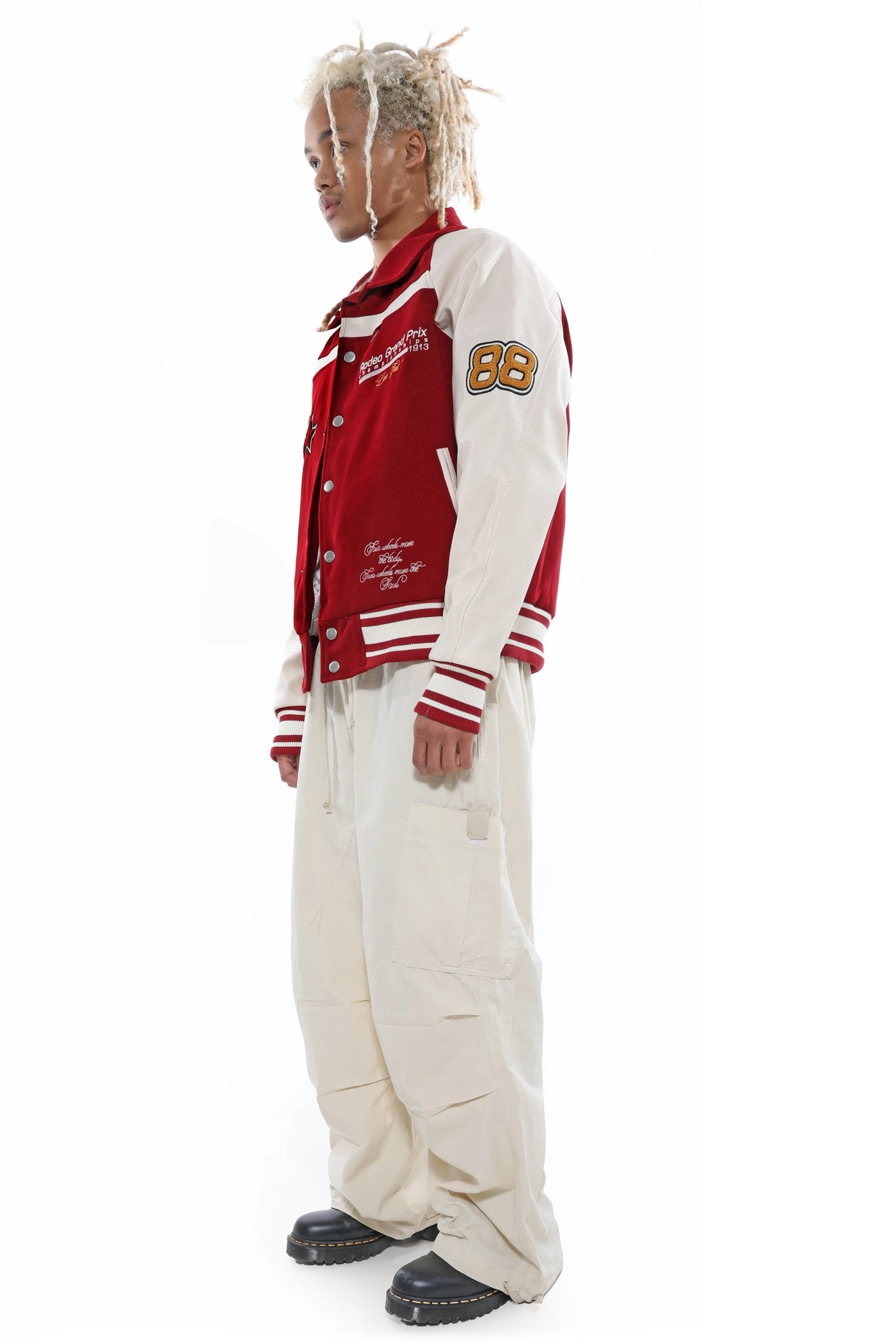 Red Rodeo Varsity Jacket 4 Red Rodeo Varsity Jacket - Image 2