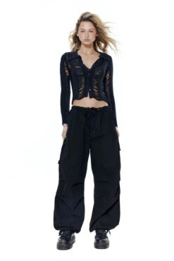Jaded London Black Parachute Cargo Pants -JADEDLDN Sales UntitledSession3636 1024x1024 301d95ba 9eec 4f8f 8f07 588512217b10