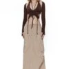 Jaded London Parachute Maxi Skirt