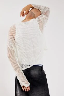 White Labyrinth Jumper -JADEDLDN Sales VERTIGOPART20167 3695956f 4544 447a a07c e53ef26b33ad