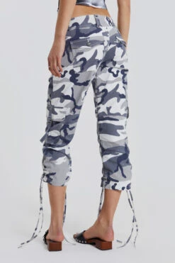Jaded London Camo Capri Cargos -JADEDLDN Sales WW02262