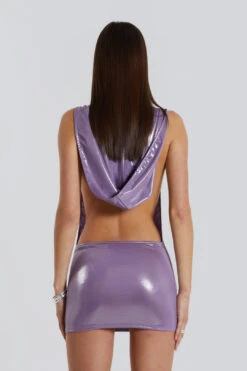 Jaded London 6am Metallic Backless Mini Dress -JADEDLDN Sales WW1583