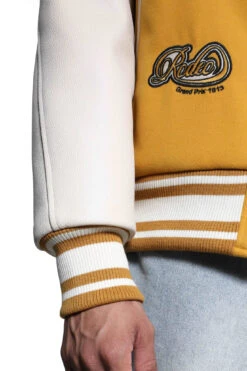 Yellow Rodeo Varsity Jacket -JADEDLDN Sales YellowVarsity4