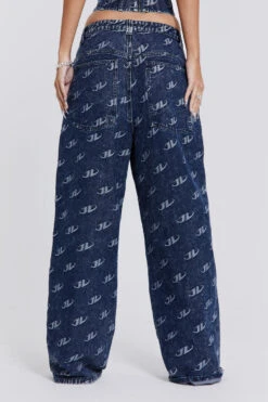 Jaded London Monogram Baggy Jeans -JADEDLDN Sales blueprint20131