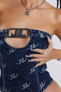 Jaded London Monogram Strapless Corset Top 10 Jaded London Monogram Strapless Corset Top -JADEDLDN Sales blueprint20206