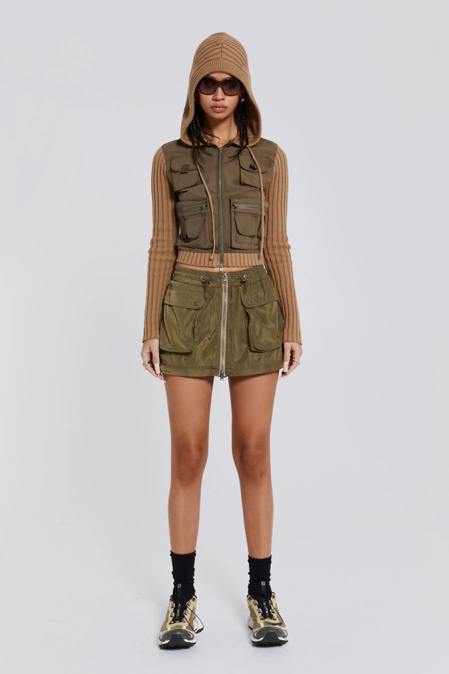 Jaded London Madison 2 In 1 Cargo Maxi Skirt 7 Jaded London Madison 2 In 1 Cargo Maxi Skirt - Image 5