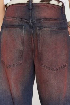 Deep Red Colossus Jeans -JADEDLDN Sales menswear1657