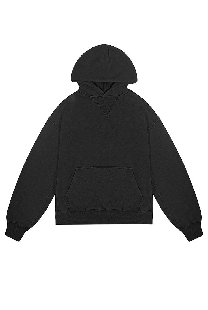 Jaded London NTRLS Dust Black Oversized Hoodie 4 Jaded London NTRLS Dust Black Oversized Hoodie - Image 2