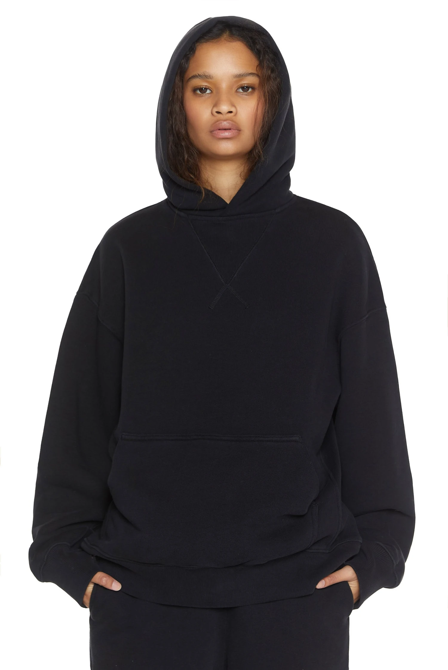 Jaded London NTRLS Dust Black Oversized Hoodie 3 Jaded London NTRLS Dust Black Oversized Hoodie