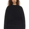 Jaded London NTRLS Dust Black Crew Neck Sweatshirt -JADEDLDN Sales oversizedjumperw bl 3