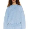 Jaded London NTRLS Powder Blue Crew Neck Sweatshirt -JADEDLDN Sales oversizedjumperw p 3