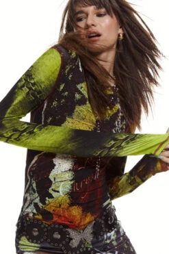 Jaded London Aurora Top -JADEDLDN Sales volareeccom5435