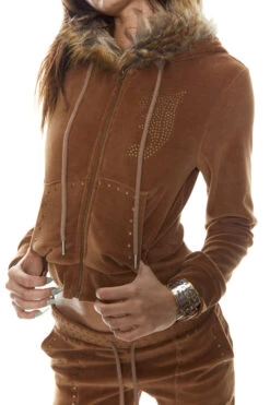 Jaded London Tia Studded Cropped Hoodie -JADEDLDN Sales volareeccom7901