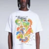 White We Are Human After All T-Shirt -JADEDLDN Sales whiteitvtee1